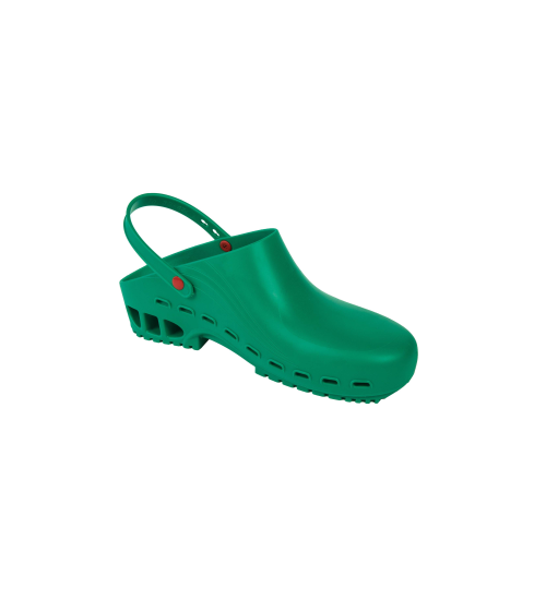 SCARPA ZOCCOLO POLIURETANO AUTOCLAVABILE VERDE - 40/41