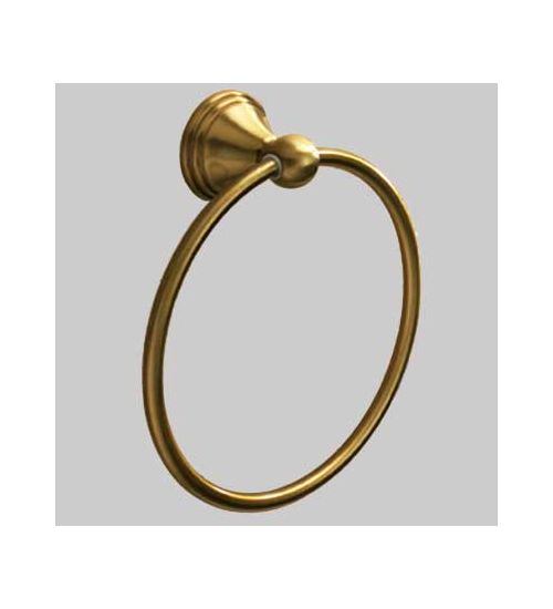 PORTASALVIETTE AD ANELLO ROMANCE - Ottone bronzato