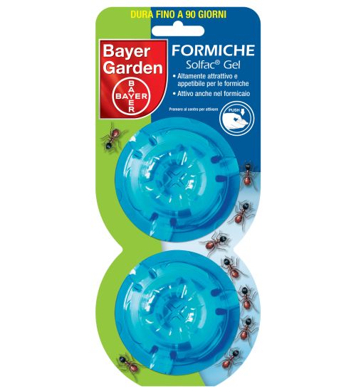 BAYER/SBM 2 PZ. TRAPPOLE FORMICHE SOLFAC GEL