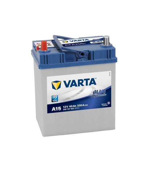 BATTERIA VARTA BLUE 40AH POLO SX - A15   330A