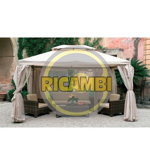 SET 4 TELI MOSCHIERA PER GAZEBO SAHARA MT.4X4