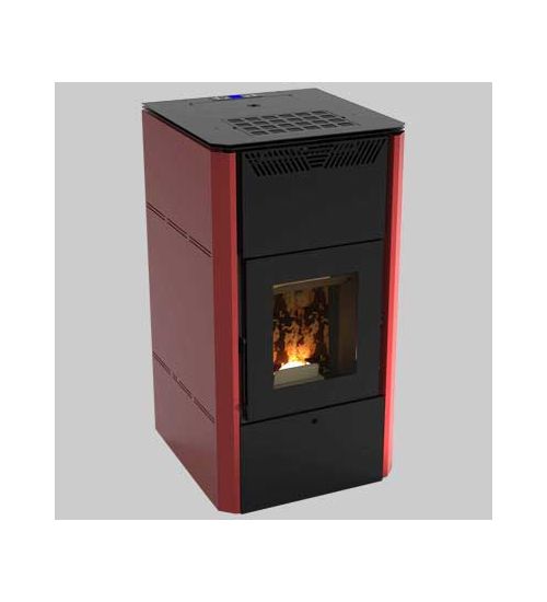 IDROSTUFA A PELLET CORVARA 32V - Kw 28.55 - Bordeaux