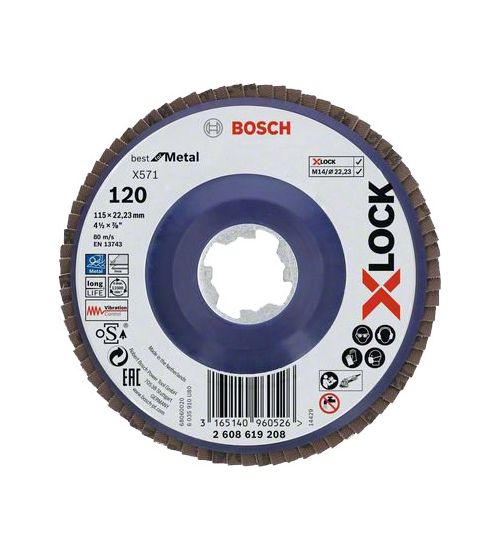 BOSCH-B DISCO LAMELLAREX-LOCKGR.120 MM.115