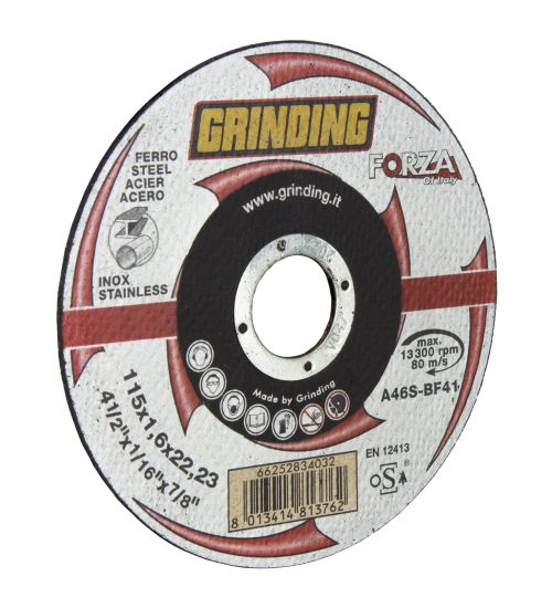 GRINDING FORZA DISCO PIANO X FERRO 115X1,6