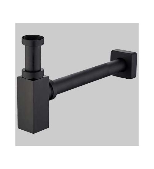 SIFONE ARREDO QUADRO NERO - 1" 1/4 x 32