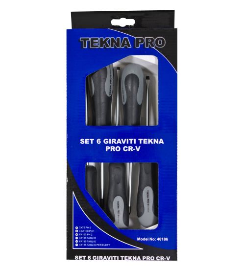 CACCIAVITI TEKNA PRO SET 6 PZ.