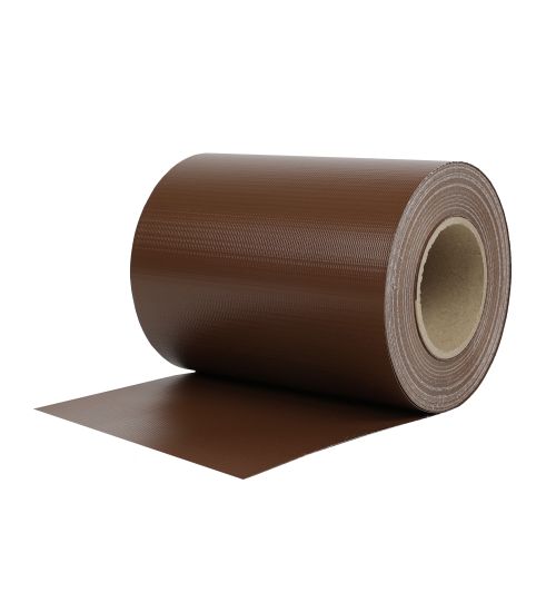 TELO FRANGIVISTA PER RECINZIONI IN PVC BROWN