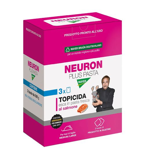 ESCA TOPICIDA 'NEURON' gr. 1500 - cf. 3 buste (500 gr.)