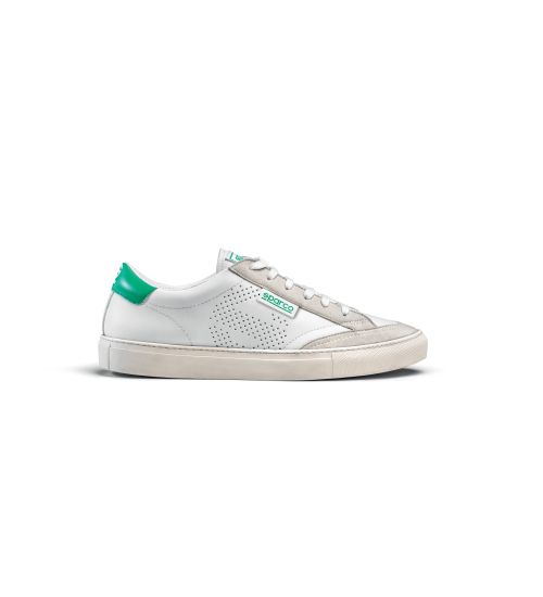 SPARCO SCARPE S-TIME BIANCO VERDE TG 46