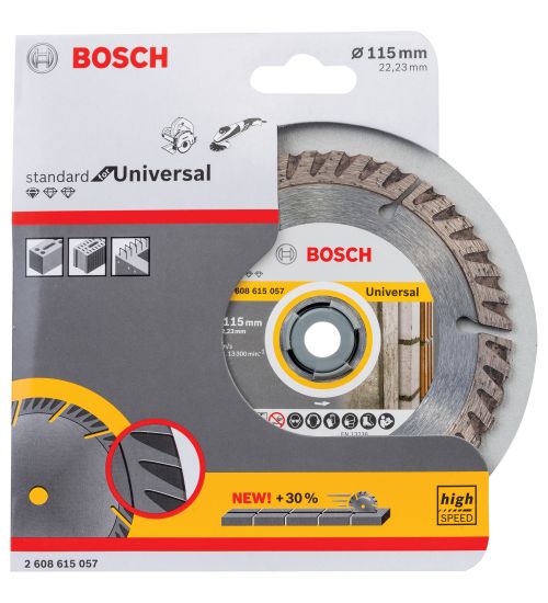 BOSCH-A DISCO DIAMANTATO STANDARD D.115 MM