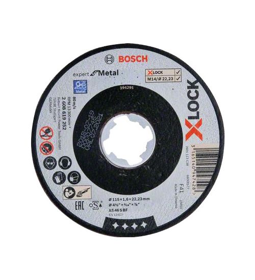 BOSCH-B DISCO PER METALLO X-LOCKMM.115X1,6