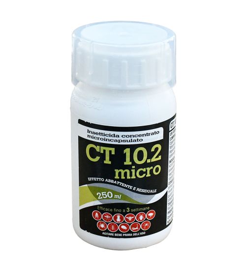 INSETTICIDA LIQUIDO CONCENTRATO MICROINCAPSULATO 'CT 10.2 MICRO' ml 250