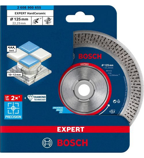 BOSCH-A DISCO DIAMAN. EXPERT CERAMICA D.125 MM