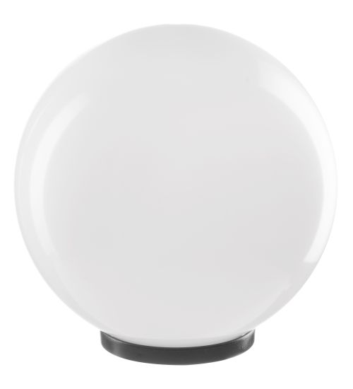 GLOBO OPALE BIANCO DIAM.20 CM CON BASE E27