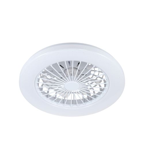 PLAFONIERA LED CON VENTILATORE 48 CM 30 W STELLATO