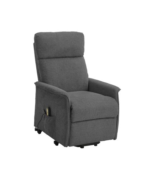 POLTRONA RECLINER RELAX ALZAPERSONA TESSUTO GRIGIO