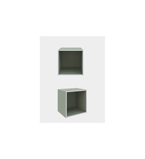 CUBO VERDE CM 35X35X29