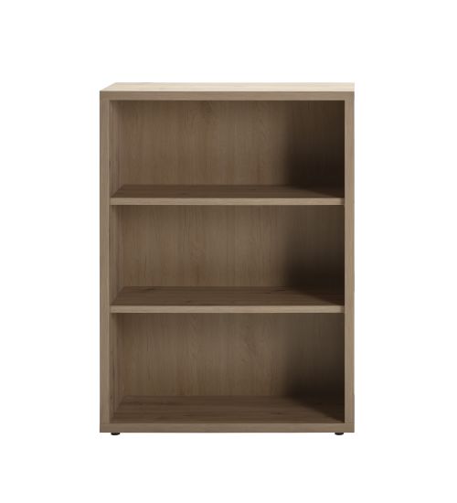 DISEGNO LIBRERIA 2 RIPIANI CM.82X36X112H ROVERE A.