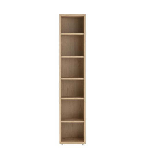 DISEGNO LIBRERIA 5 RIPIANI CM.44X36X217 H ROVERE A.