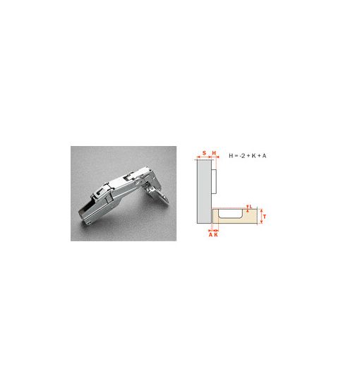 SALICE CERNIERA PER MOBILI C2AFP99 - COLLO 17