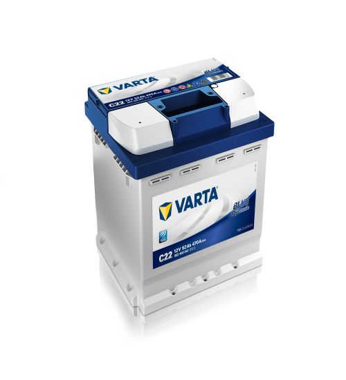 BATTERIA AUTO VARTA BLUE C22 52AH   470A