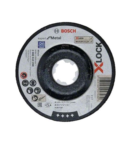 BOSCH-B DISCO PER SBAVARE X-LOCKMM.115X6,0