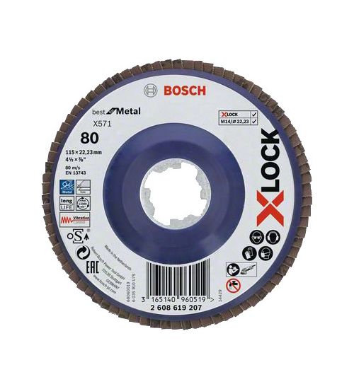 BOSCH-B DISCO LAMELLAREX-LOCKGR.80 MM.115