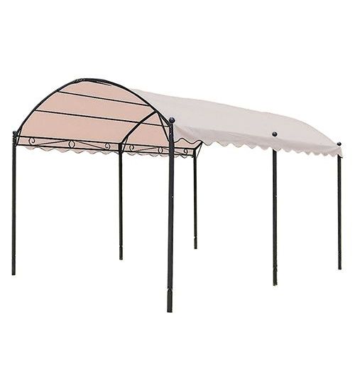 GAZEBO 'CARPORT' IN METALLO MT 3X4