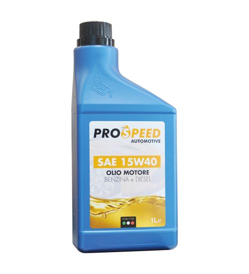 OLIO MOTORE PER AUTOVETTURE SAE 15W40 - lt. 1 - con birra 33 cl omaggio