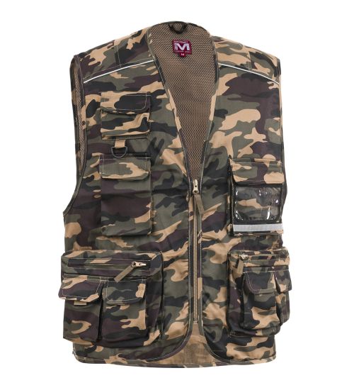 GILET POWER CAMOUFLAGE MIS. L                S