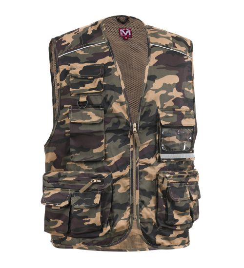 GILET POWER CAMOUFLAGE MIS. XL               S