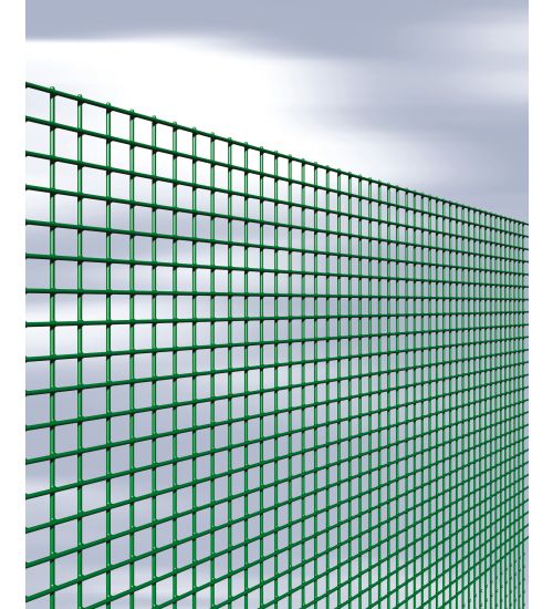 RETE ELETTROSALDATA PLASTIFICATA QUADRAPLAST - 12X12 H.100 ML. 25