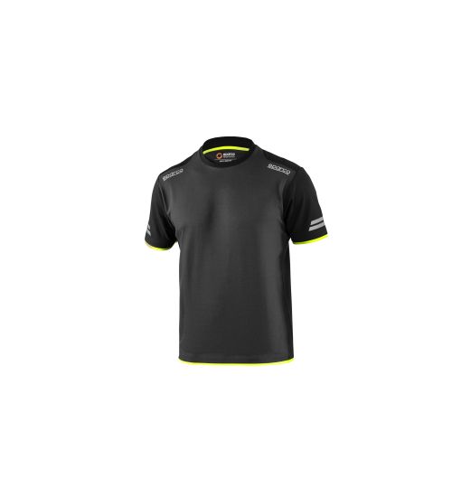 SPARCO T-SHIRT TUCSON GREY YELLOW TG M