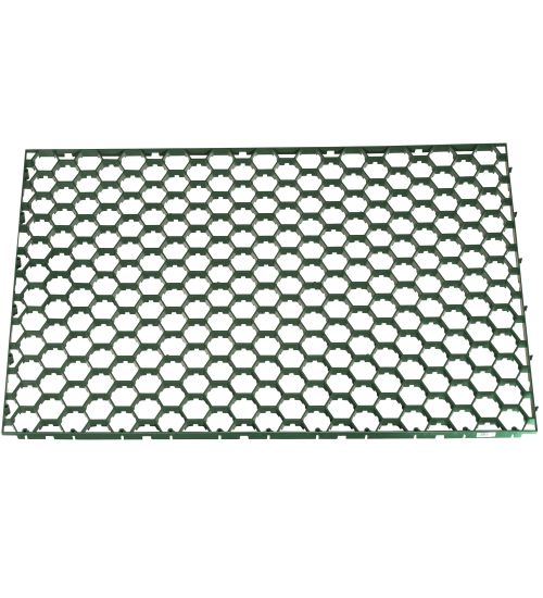 GRIGLIA SALVAPRATO CARRABILE CM.115X75X3H - COL.VERDE