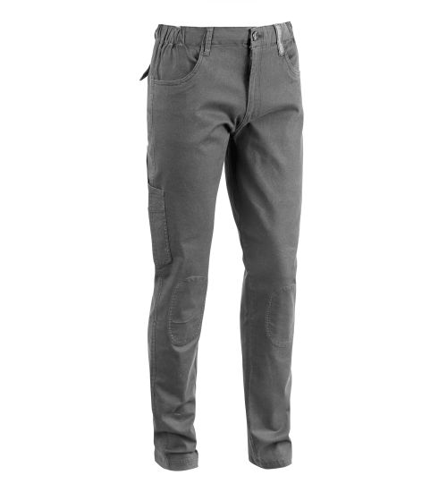 PANTALONE SUPER STRETCH GRIGIO MIS. L