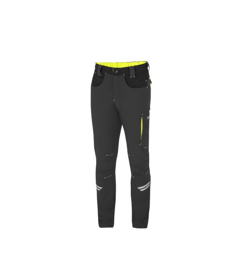 SPARCO PANTALONE KANSAS GREY YELLOW TG XXL