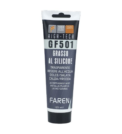 GRASSO AL SILICONE 'GF 501' ml 125 - in tubetto