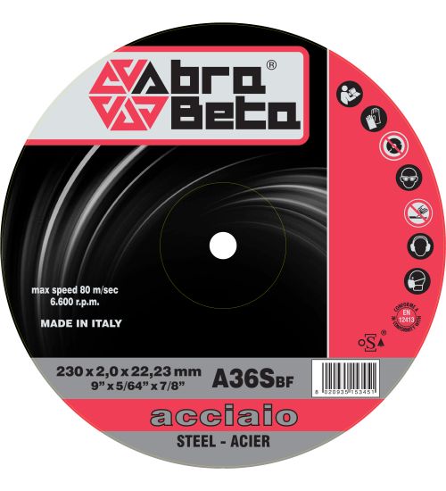 DISCO FERRO D.230X2,0 ABRABETA