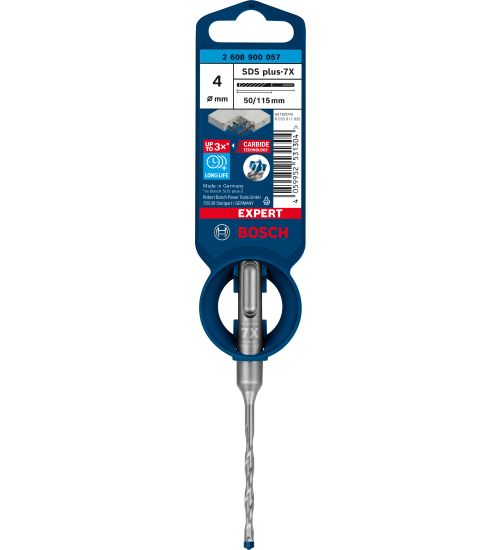 BOSCH-A PUNTA SDS PLUS-7X EXPERT  4X50/115 MM