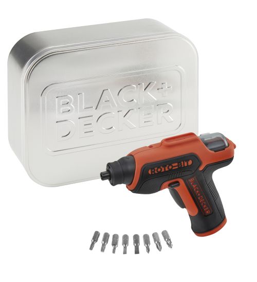 TRAPANO AVVITATORE BLACK DECKER MOD.CS36BST IN SCATOLA METALLICA