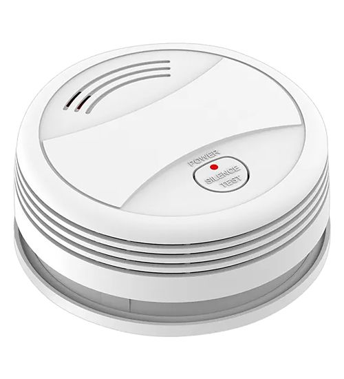 RILEVATORE DI FUMO A BATTERIA SMART WIFI '710051' alimentazone con batteria da 9V