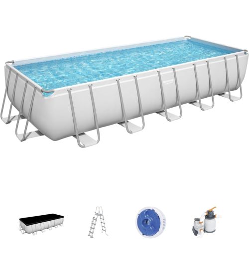 PISCINA FUORI TERRA COMPLETA 5612B - 640X274X132H BESTWAY POWER STEEL