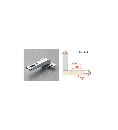 SALICE CERNIERA CONTROCOLLO C2ABN99AC LUNGA