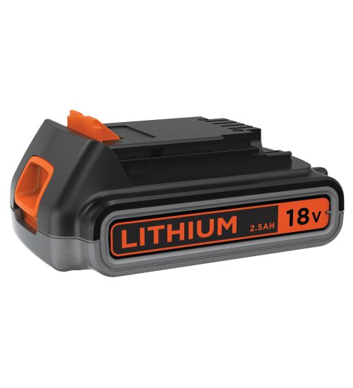 BATTERIA LITIO BLACK DECKER  18V-2,5Ah BL2518