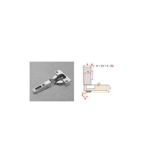 SALICE CERNIERA AUTOMATICA CNA7A99 COLLO 0