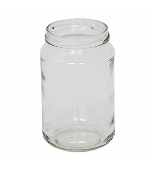 VASO IN VETRO PER ALIMENTI STD - 380 ML - IMBOCCATURA DIAM.63 MM