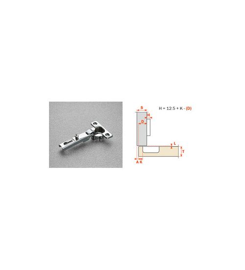 SALICE CERNIERA MINI C6A7C99 COLLO BASSO 0