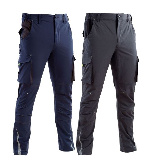 PANTALONE DA LAVORO 'RIDER' Tg. XXL - colore blu