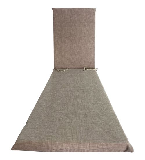 CUSCINO GARDEN BEIGE PER LETTINO H.4,5 CM.180X60