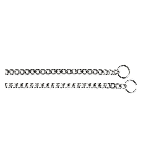 COLLARE PER CANE A STRANGOLO 'CHROME' 'CS1624' - cm 50